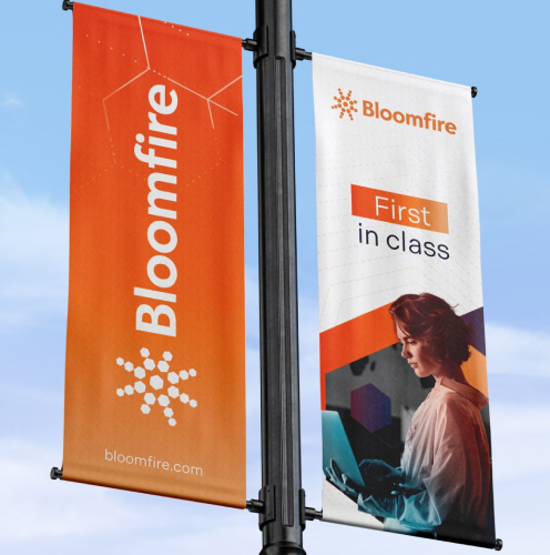 Bloomfire Advertising Baner