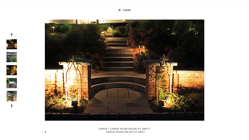 Madlinger Inner Page Design and Development