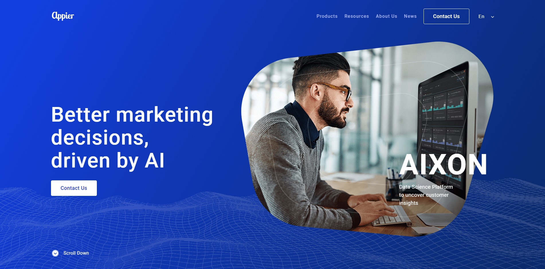 Appier Home Page Design and Development