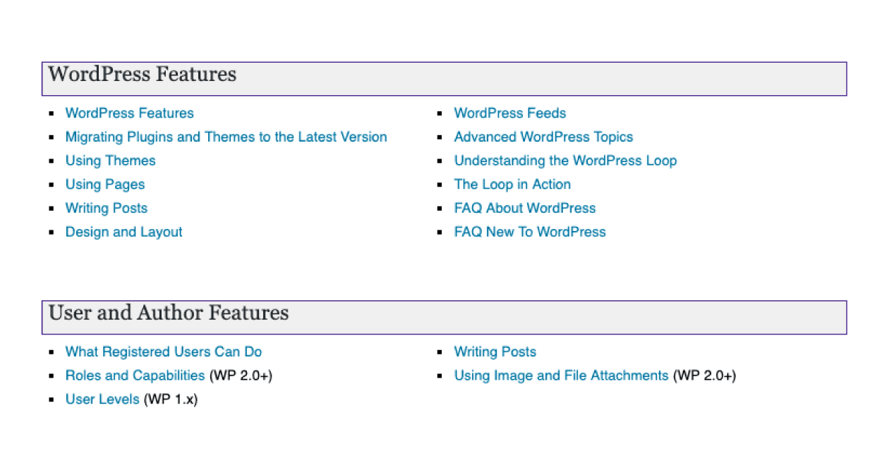 WordPress Support
