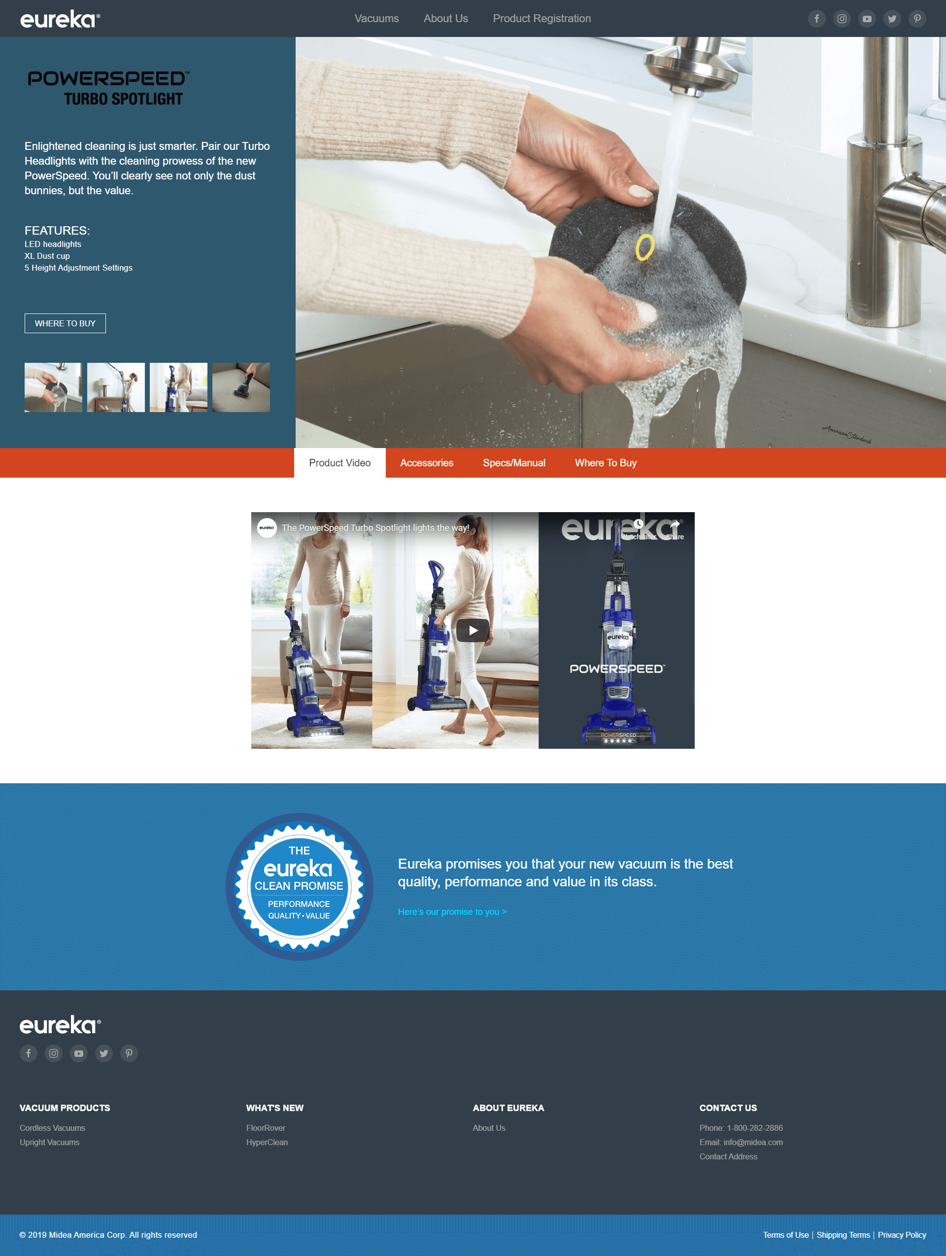 Eureka's Inner Page Design and Development