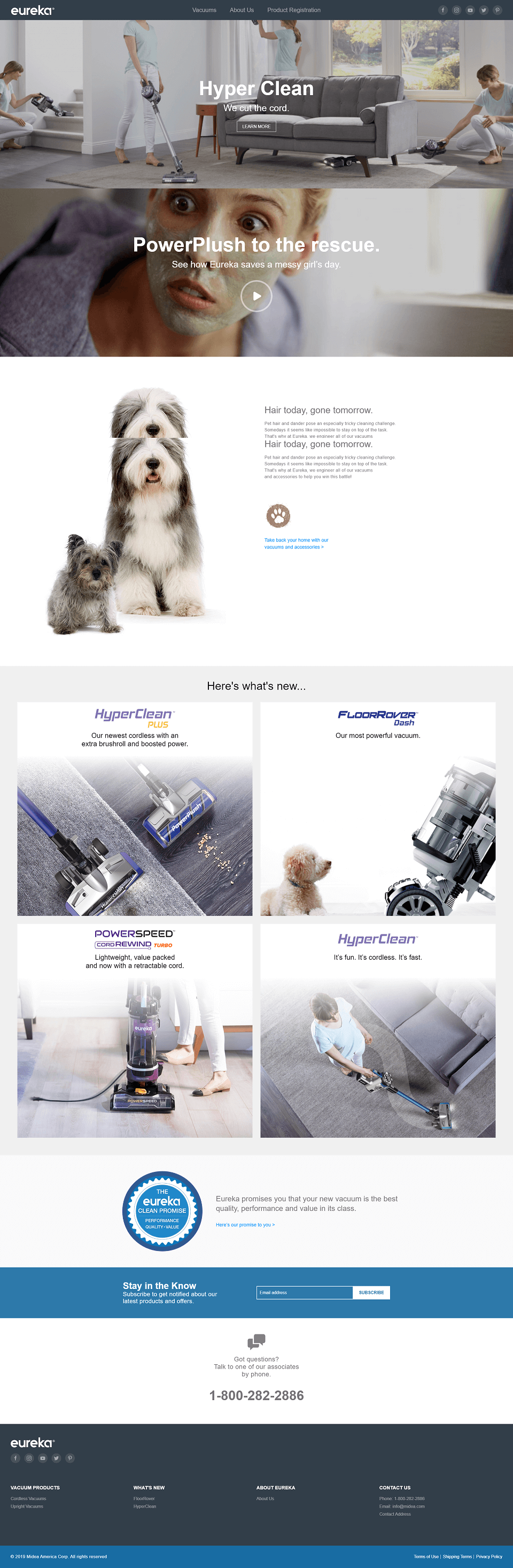 Eureka's Home Page Design and Development