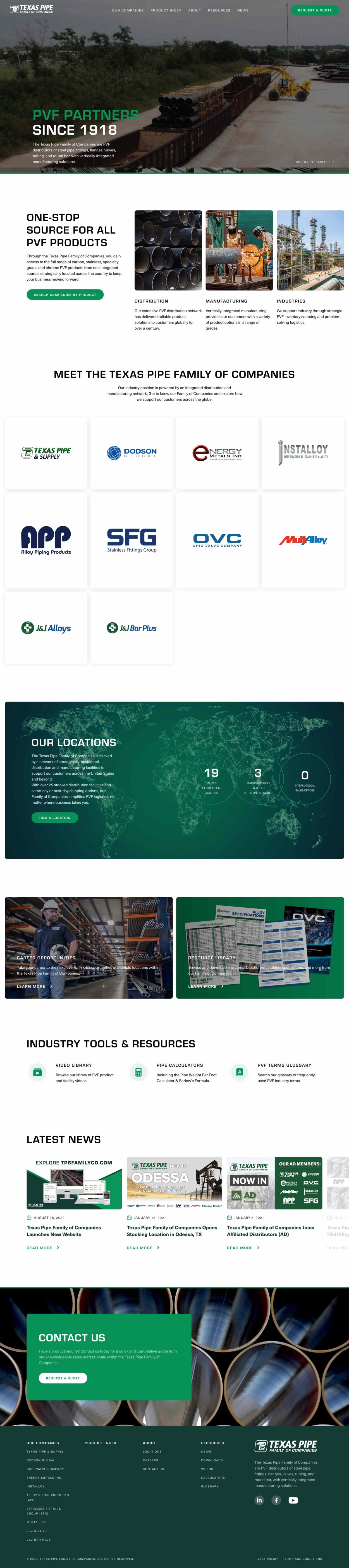 Texas Pipe Family of Companies