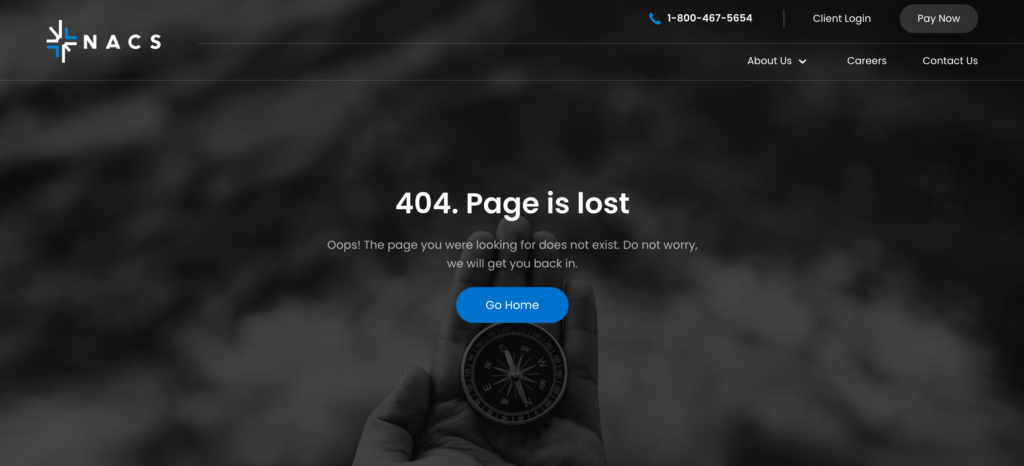 nacs 404