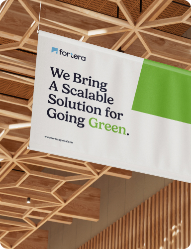 fortera brand identity banner
